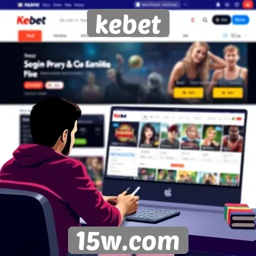 Experiência do usuário no site Kebet em destaque